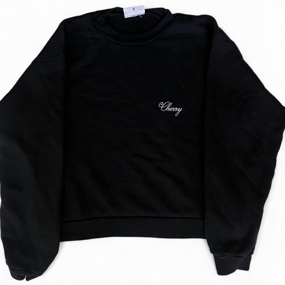 Cherry LA Black Sweatshirt